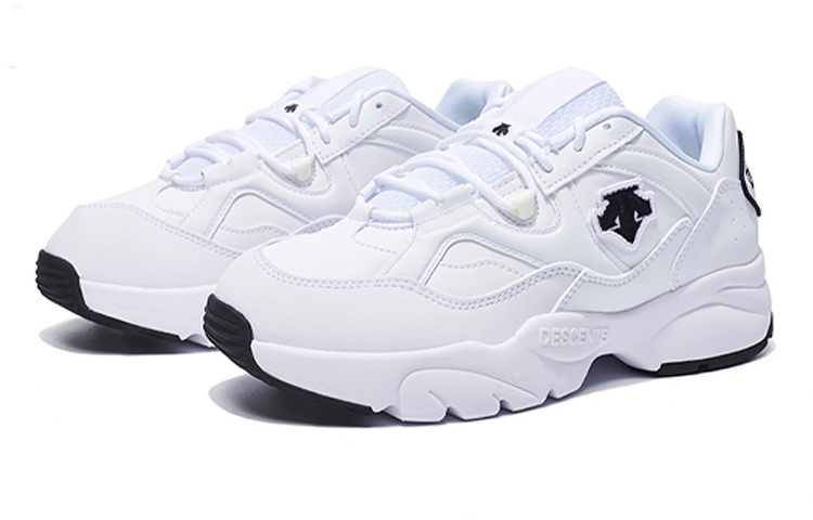 Lookbook DESCENTE Sports Style 'White Black' D1113LCR19-WT
