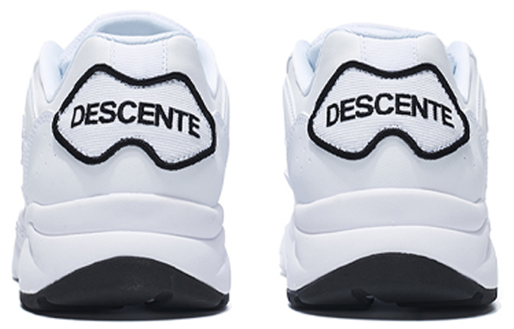 Shop DESCENTE Sports Style 'White Black' D1113LCR19-WT