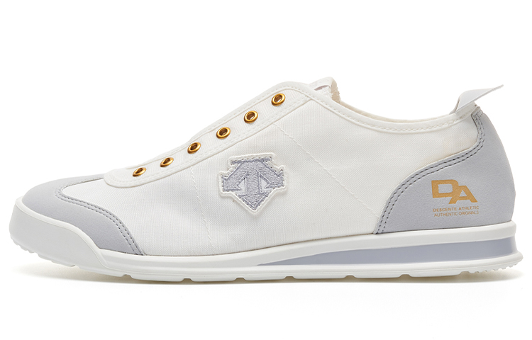 DESCENTE Sports Style Low 'Breathable White Canvas' D1323LSN75-WT