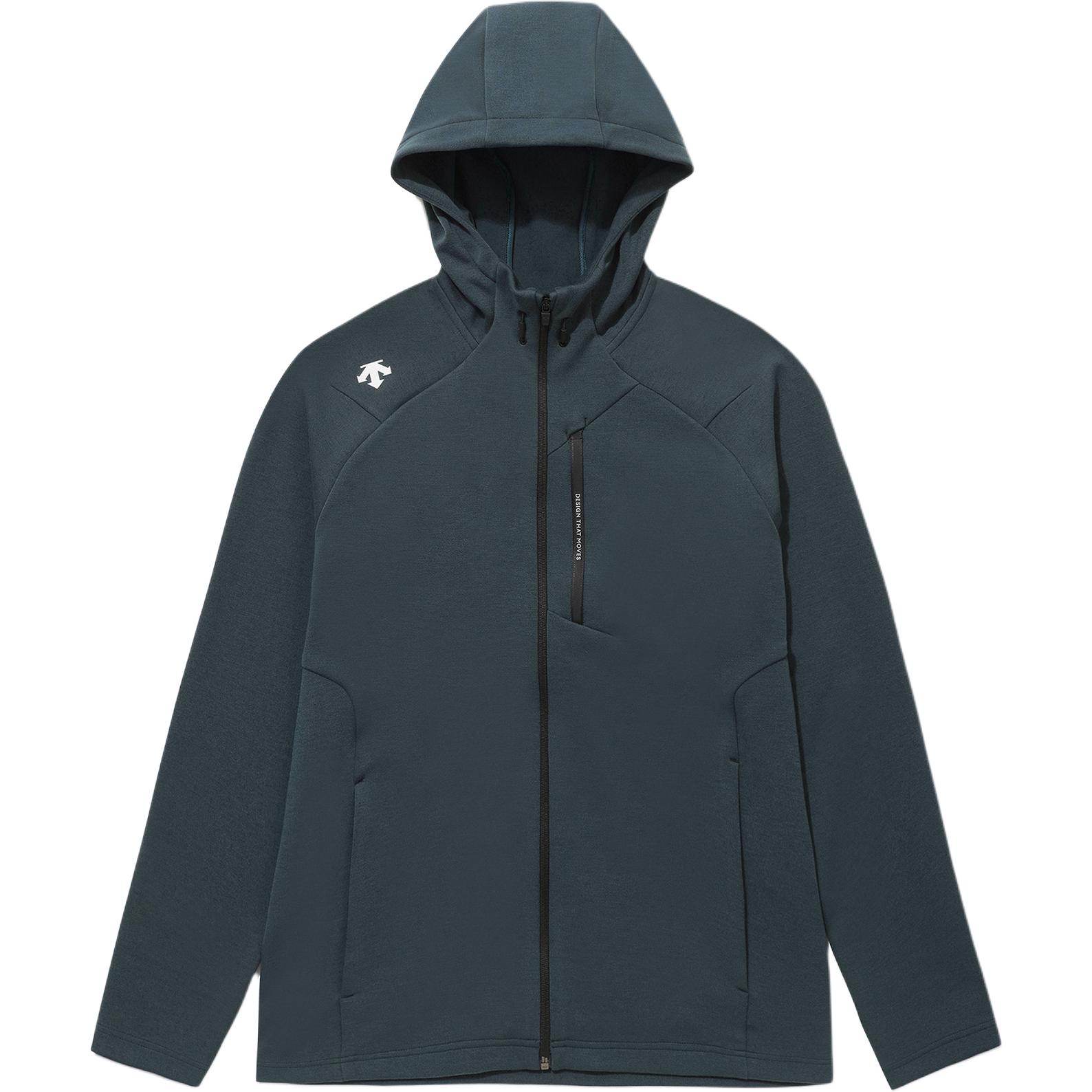 Purchase DESCENTE 運動風純色logo印花連帽拉鍊彈性外套 男女適穿 SP313UFT72