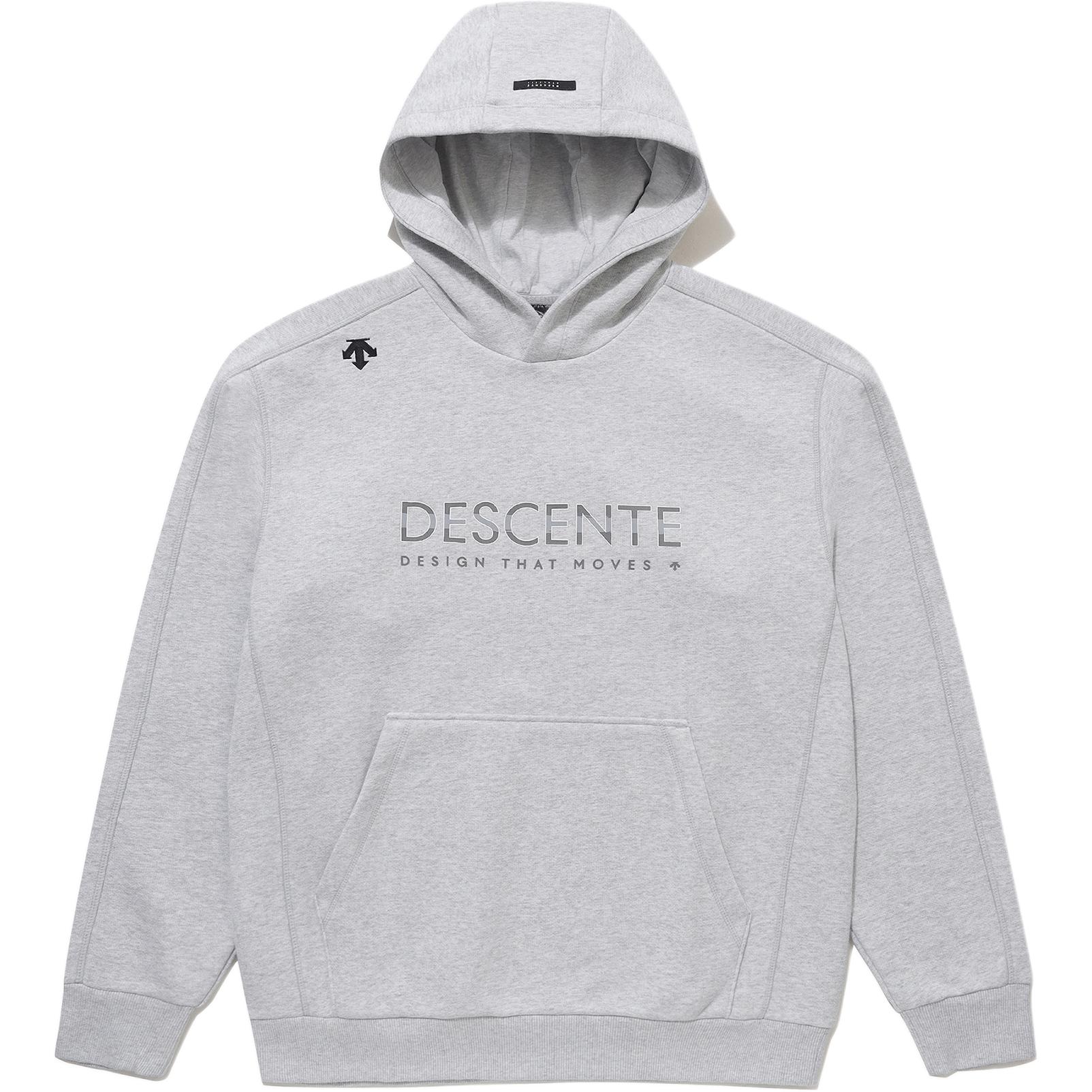 Details for DESCENTE 運動風格男女連帽衫，印有標誌，排濕快乾 SP323UHD71