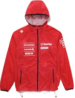 DESCENTE SS24 Swiss Ski x Audi Waterproof Breathable Hooded Jacket. SP221EWB59 DESCENTE SS24 Swiss Ski x Audi Waterproof Breathable Hooded Jacket. SP221EWB59