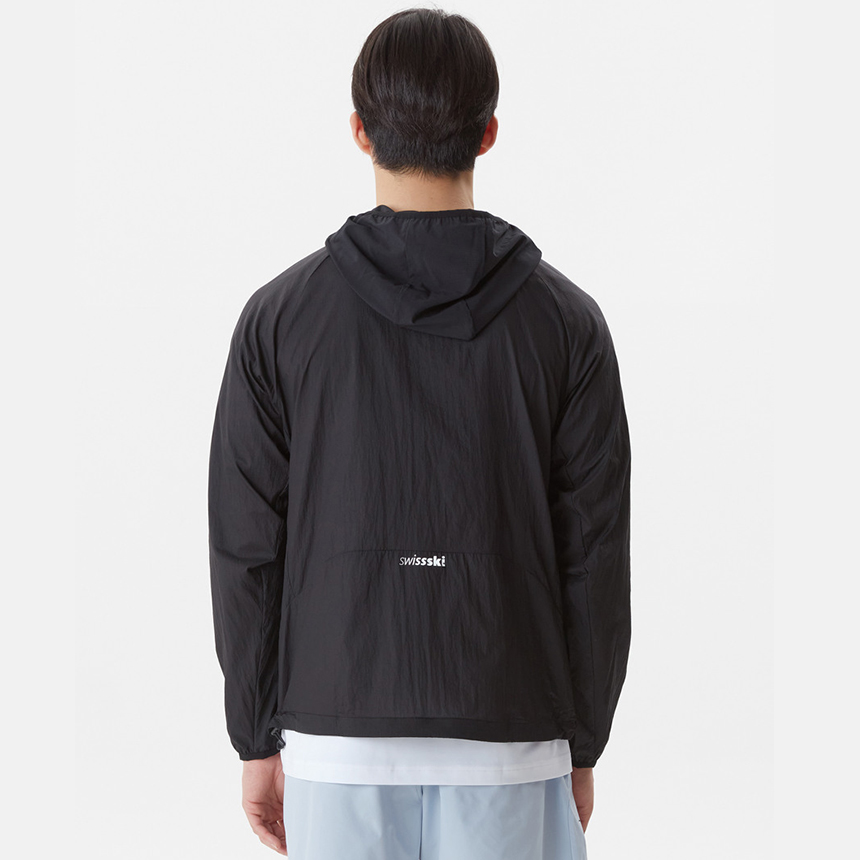 Details for DESCENTE SS24 Swiss Ski x Audi  Waterproof Breathable Hooded Jacket. SP221EWB59