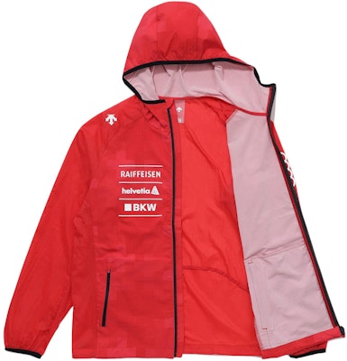 DESCENTE SS24 Swiss Ski x Audi Waterproof Breathable Hooded Jacket. SP221EWB59 1