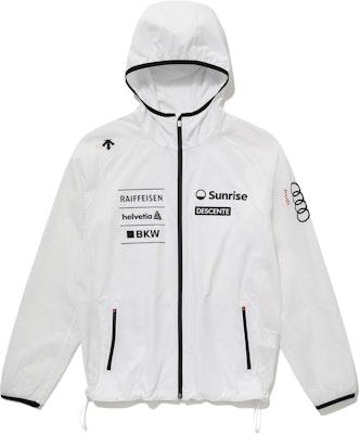 DESCENTE SS24 Swiss Ski x Audi Waterproof Breathable Hooded Jacket. SP221EWB59 2