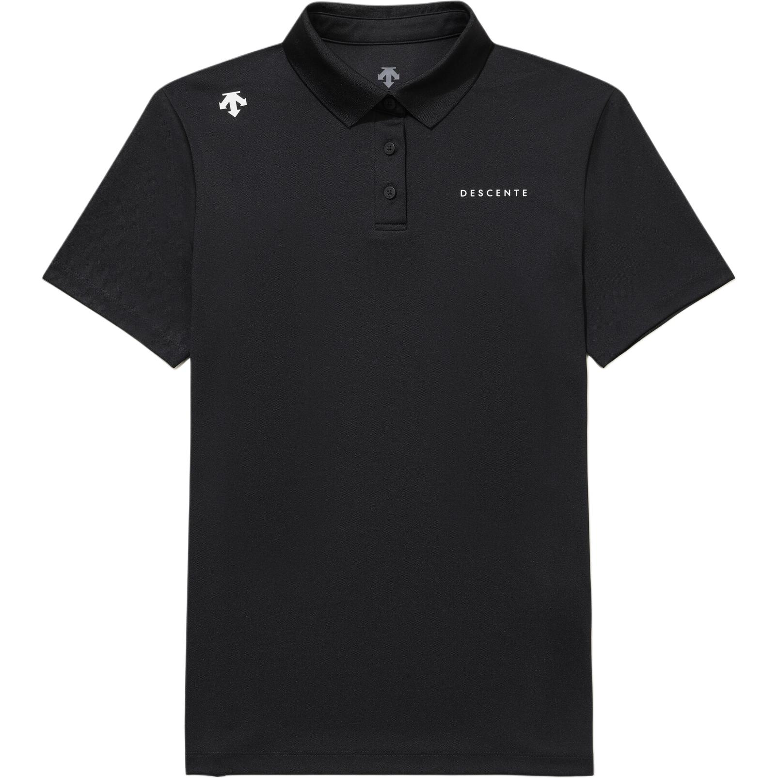 DESCENTE SS26 Lightweight Stretch Dry-Fit Logo Polo Shirt Unisex SR123UPS15