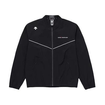DESCENTE SUI Team Unisex Baseball Collar Zip Jacket - Breathable Solid Color SP221IKT51