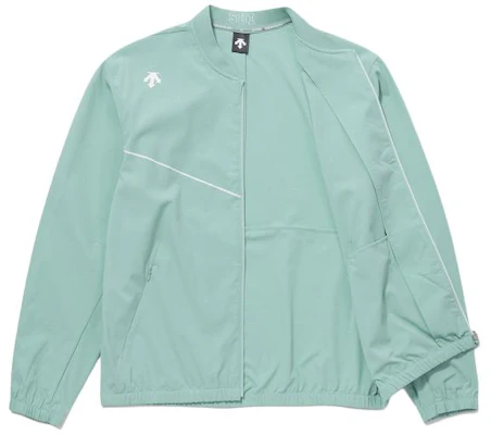 DESCENTE SUI Team Unisex Baseball Collar Zip Jacket - Breathable Solid Color SP221IKT51 Details for DESCENTE SUI Team Unisex Baseball Collar Zip Jacket - Breathable Solid Color SP221IKT51