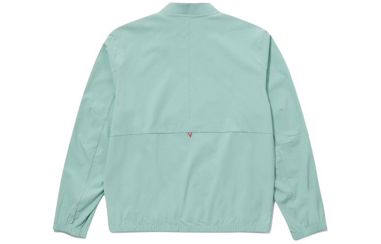 Sizing DESCENTE SUI Team Unisex Baseball Collar Zip Jacket - Breathable Solid Color SP221IKT51