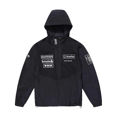 DESCENTE SWISS SKI Logo Hoodie Unisex Ski Jacket Long Sleeve. SO323SJK91