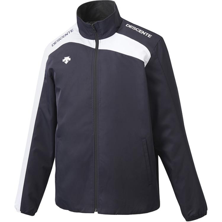 Sizing DESCENTE TEAM 拼接復古運動外套 拉鍊款 男女通用 DTM3550B