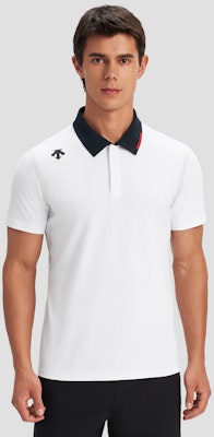 DESCENTE TOUGH Breathable Training Polo Shirt Sportswear D4331TPS51 6