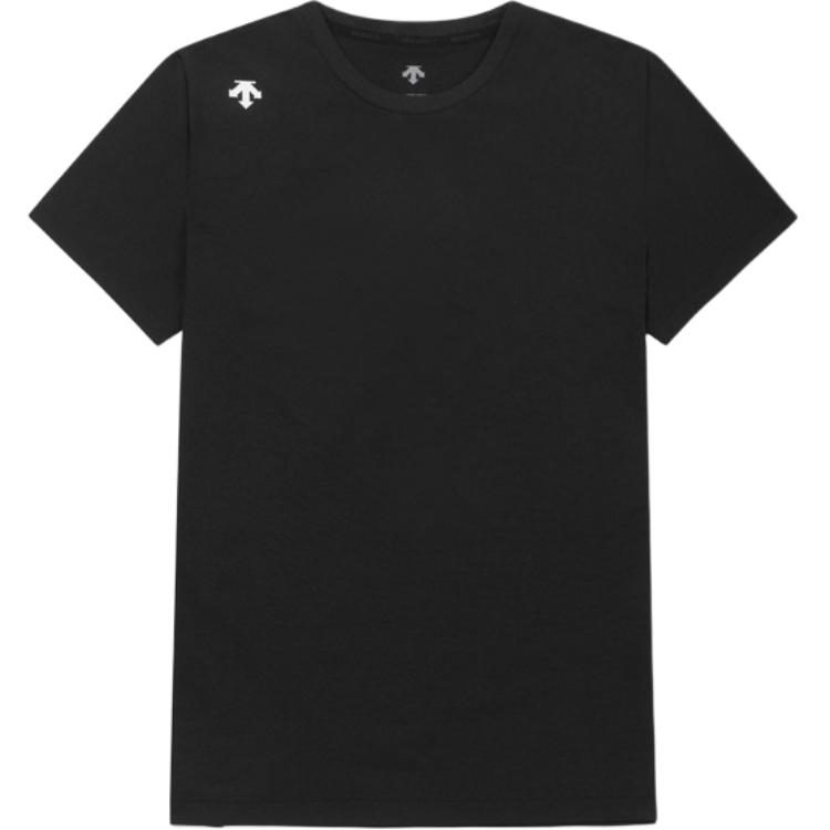 DESCENTE TOUGH Logo Print Quick-Dry Unisex Crewneck T-Shirt SR123UTS11