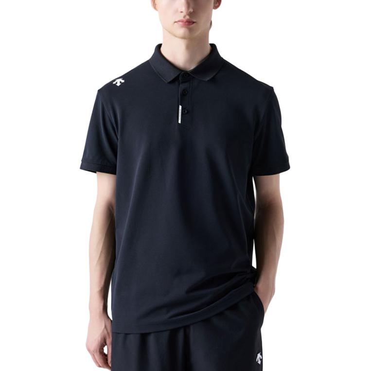 Sizing DESCENTE TOUGH Series FW25 Unisex Quick-Dry Cooling Polo Shirt with Logo SQ323UPS71
