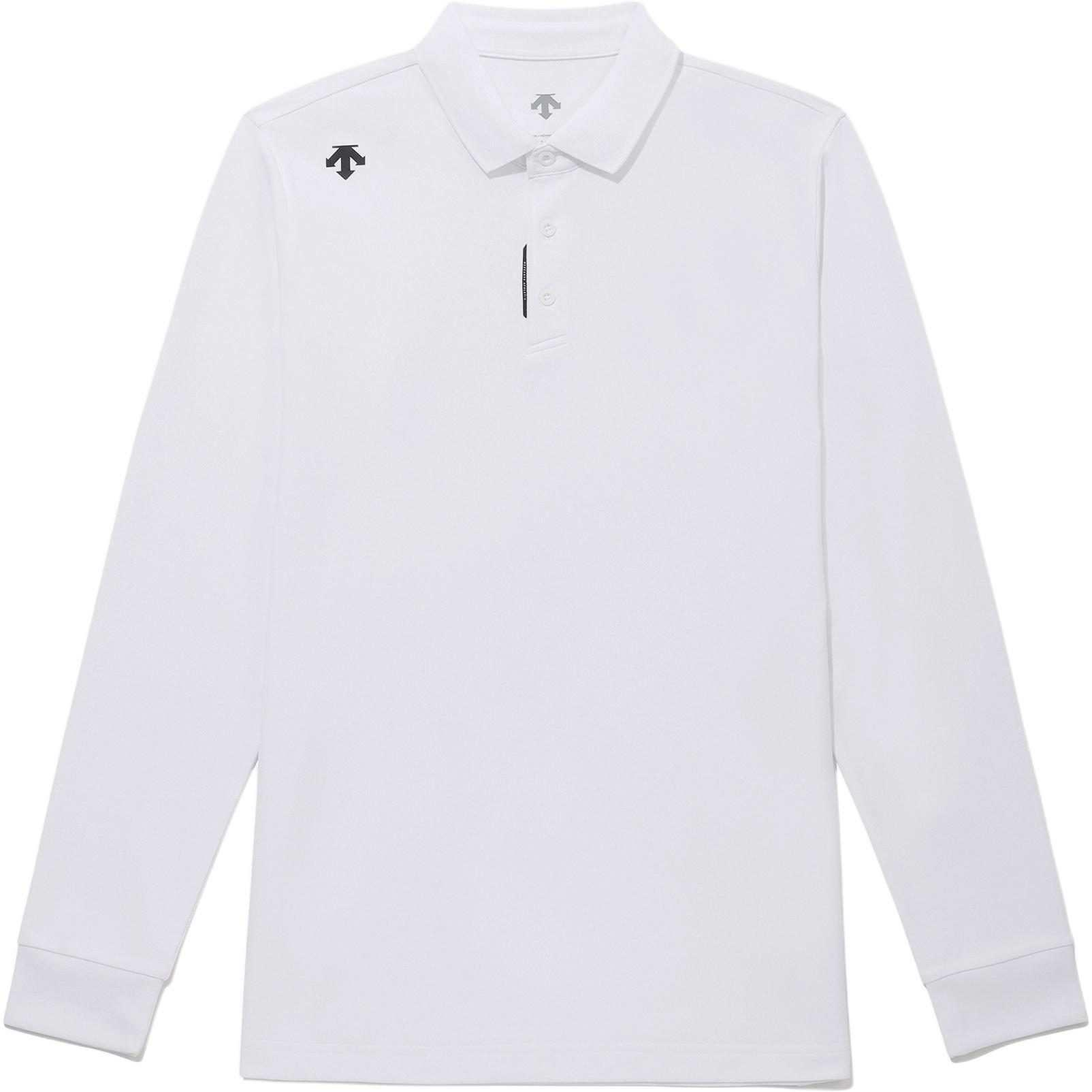 Order DESCENTE TOUGH SS25 Unisex Stylish Breathable Quick-Dry Long Sleeve Polo Shirt. SQ123UPL11