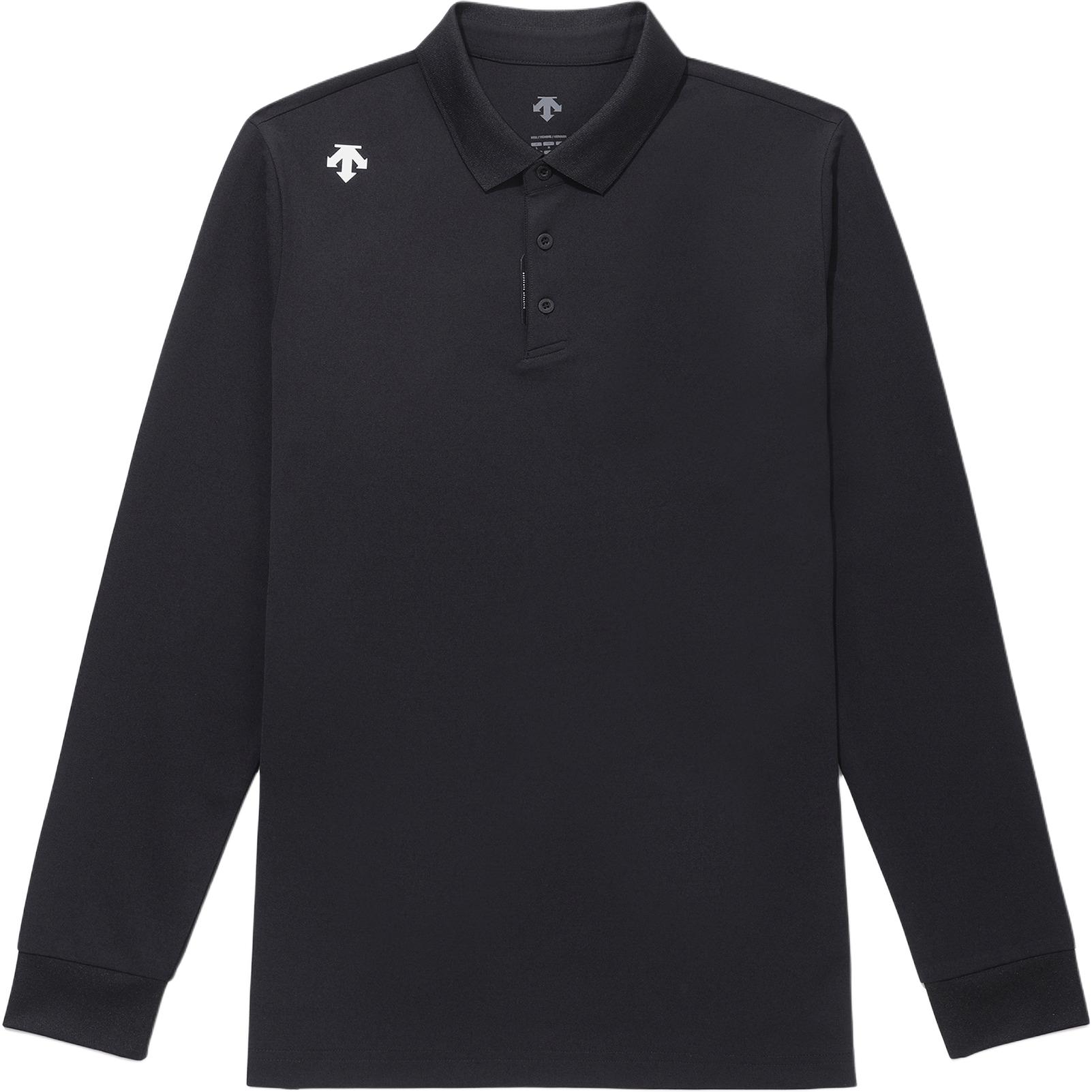 Sizing DESCENTE TOUGH SS25 Unisex Stylish Breathable Quick-Dry Long Sleeve Polo Shirt. SQ123UPL11