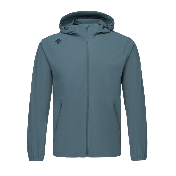 DESCENTE TRAINING  Lightweight Breathable Hooded Woven Jacket D4391TWB30
