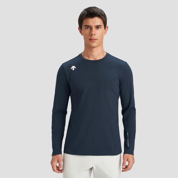 Shop DESCENTE TRAINING Baju Olahraga Lengan Panjang Bernapas untuk Latihan Intens. D4491TTL30