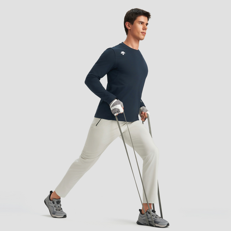 Details for DESCENTE TRAINING Baju Olahraga Lengan Panjang Bernapas untuk Latihan Intens. D4491TTL30