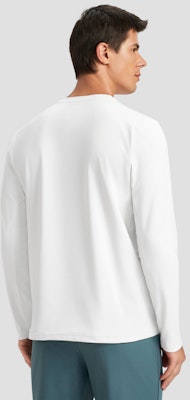 DESCENTE TRAINING Baju Olahraga Lengan Panjang Bernapas untuk Latihan Intens. D4491TTL30 2