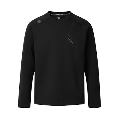 DESCENTE TRAINING Pullover Knit Sweatshirt for Sports & Fitness. D4131THT55A