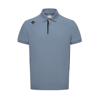 DESCENTE Training Quick-Dry Breathable Lightweight Polo Shirt. D4231TPS54