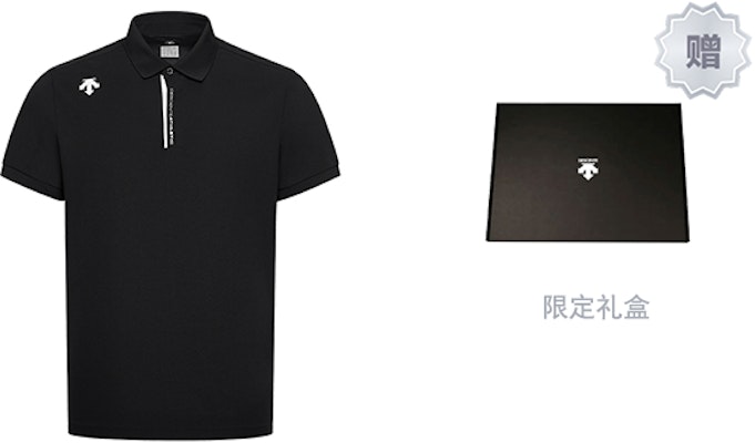 DESCENTE Training Quick-Dry Breathable Lightweight Polo Shirt. D4231TPS54 15