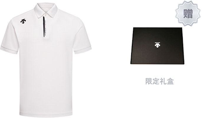 DESCENTE Training Quick-Dry Breathable Lightweight Polo Shirt. D4231TPS54 16