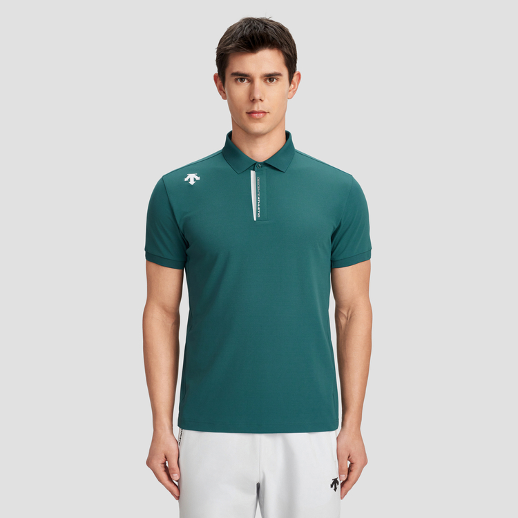 Cheap デサント トレーニング クイックドライ 通気性 軽量 ポロシャツ D4231TPS54