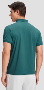 デサント トレーニング クイックドライ 通気性 軽量 ポロシャツ D4231TPS54 1