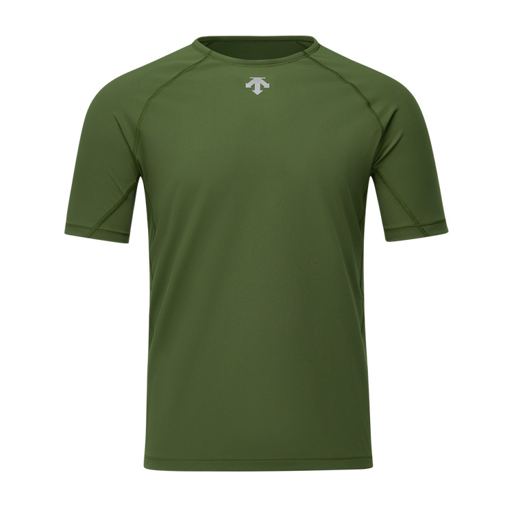DESCENTE Training Antibacterial Quick-Dry Compression Short Sleeve Shirt D4331TCO51