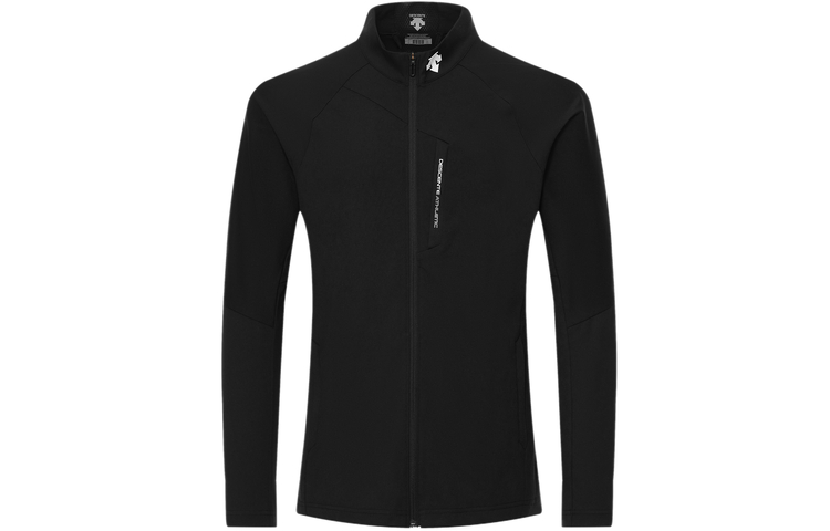 DESCENTE TRAINING Lightweight TOUGH Knit Jacket Black - Sports Jacket D3231TFT55