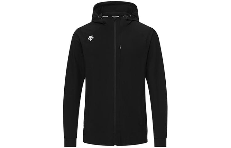 DESCENTE TRAINING Reflective Logo Print Breathable Knit Sports Jacket D3291RFT43C