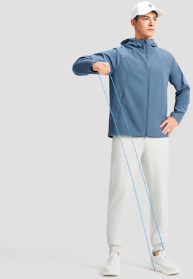 DESCENTE Training Series Breathable Lightweight Sports Jacket. D4131TWT53 Details for DESCENTE Training Series Breathable Lightweight Sports Jacket. D4131TWT53