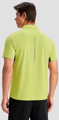 DESCENTE TRAINING Series Quick-Dry Moisture-Wicking Polo Shirt. D4231TPS55 7