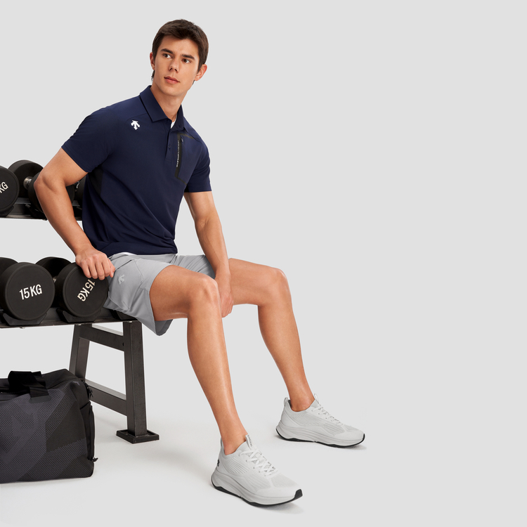 Details for Polo DESCENTE TRAINING de secado rápido y absorción de humedad. D4231TPS55