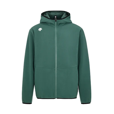 DESCENTE Training Series Solid Color Hooded Knit Sports Jacket D3431TKT55