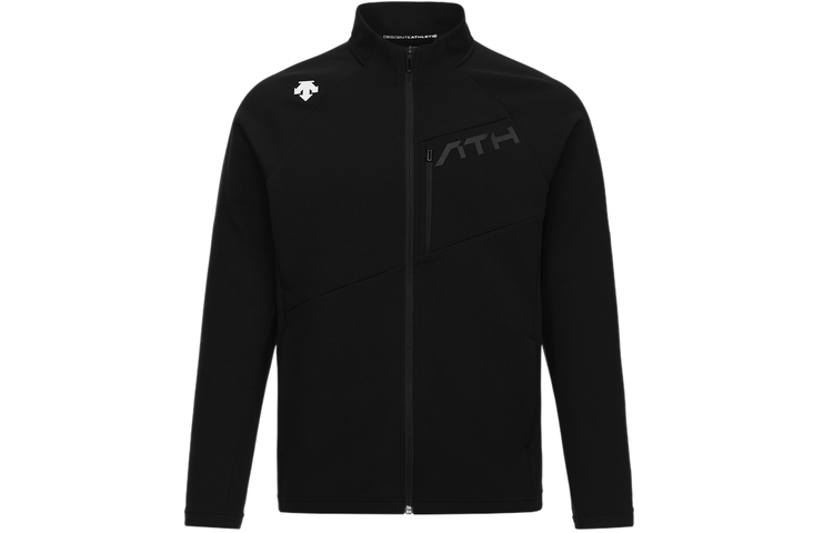 DESCENTE Training Series Solid Color Knit Track Jacket D3131TFT52