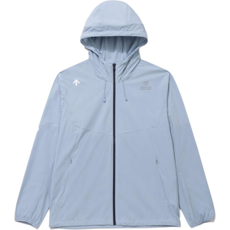Cheap DESCENTE TRAINING Series Unisex Lightweight Windproof Quick-Dry Hooded Jacket SQ223IWB41