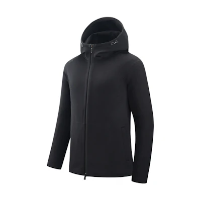 DESCENTE Training Series Zip Hoodie Jacket - Solid Color for Spring/Fall D2431TFT58