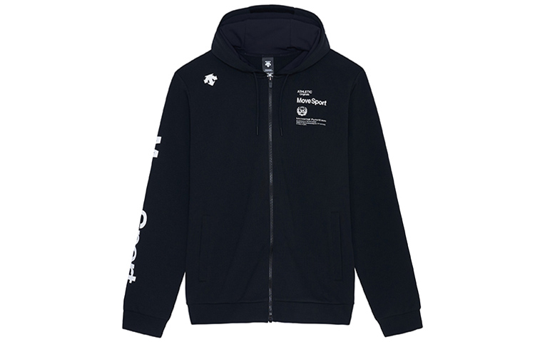 DESCENTE TRAINING SS22 Knit Hoodie with Logo D2191TKT91