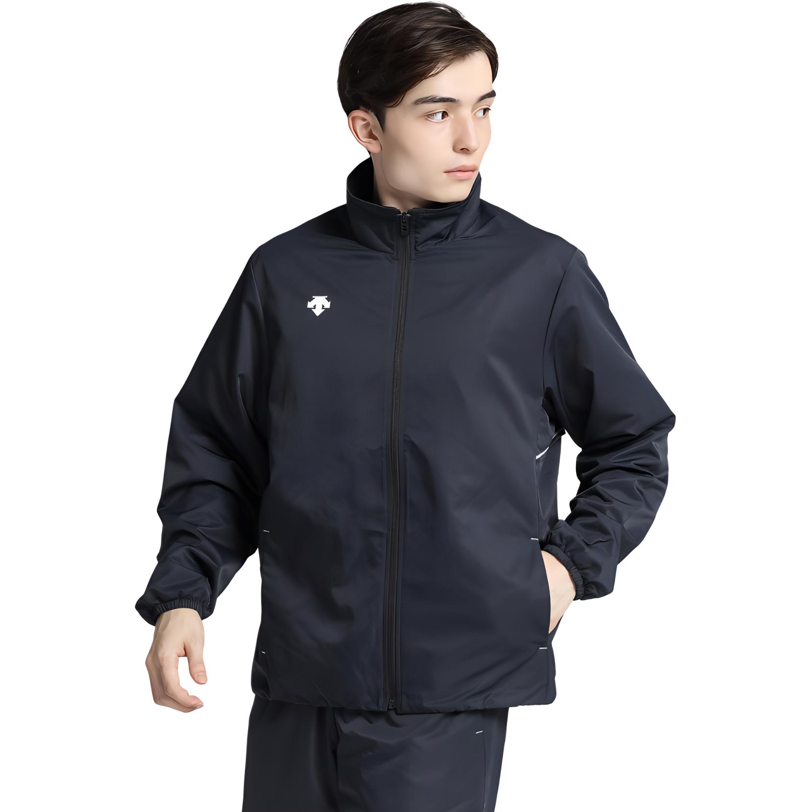 Details for デサント トレーニングチーム 男女兼用 防水 断熱 ジップアップジャケット DTM3310