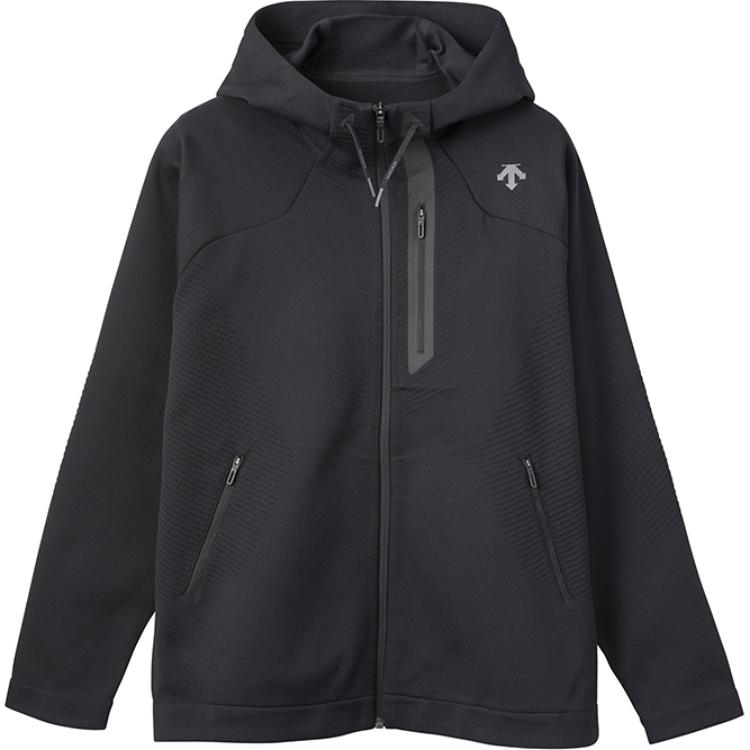 DESCENTE TRAINING Tech Knit Hooded Soft Long-Sleeve Jacket DJMXGF12