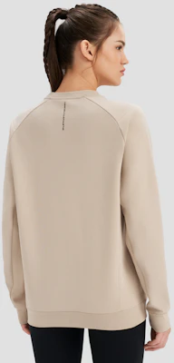 DESCENTE TRAINING 男女圓領運動衫 - 簡約舒適運動服 D4493THT31 7