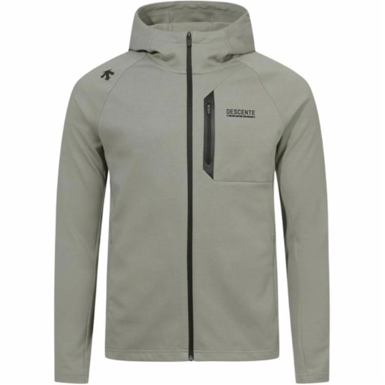Order DESCENTE TRAINING Unisex Fashion Sports Hooded Zip Jacket Long Sleeve Casual Wear SP123TFT14