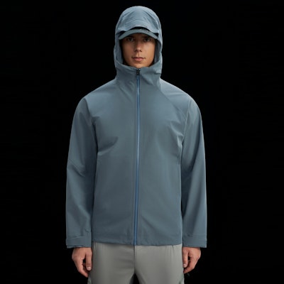 DESCENTE TRAINING Waterproof Windproof Jacket for Urban, Travel, Casual, Men D4331THJ55 1