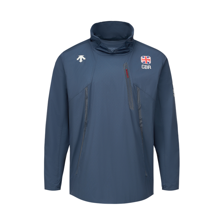 DESCENTE Triathlon Series Woven Casual Jacket - Navy Blue D4311NWT24