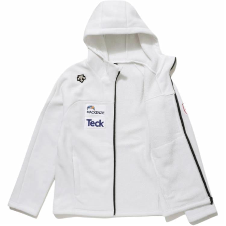 Sizing DESCENTE Unisex Hoodie Full-Zip Jacket with Pockets SO323SKT98