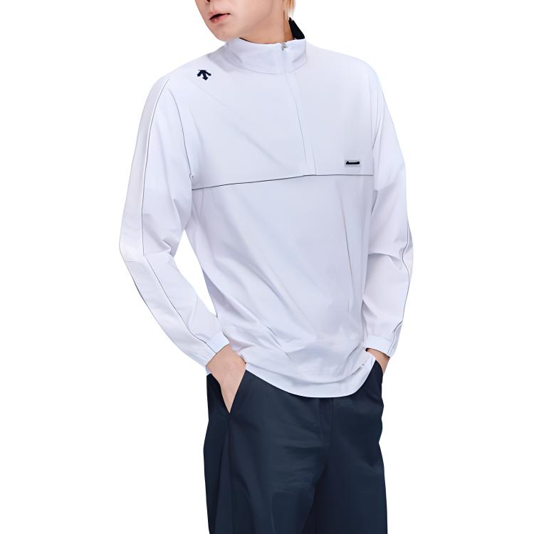 Sizing DESCENTE Unisex Logo Printed Pullover Long Sleeve Jacket SP223UAN41