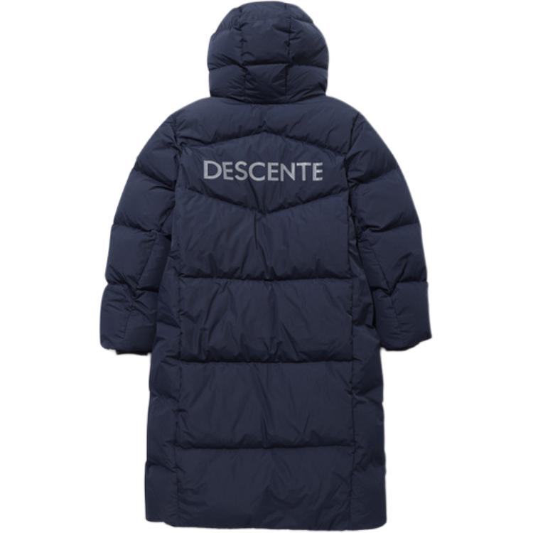 Cheap DESCENTE Unisex Long Hooded Puffer Jacket with Logo – Warm & Stylish. SP323SDJ91